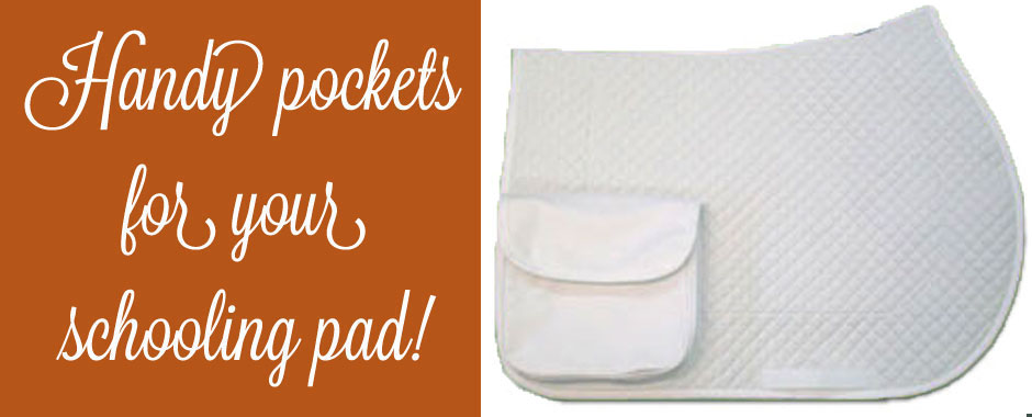 Pocket Saddle Pads